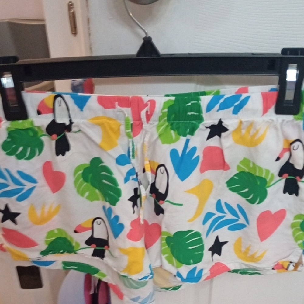 Forever 21 Multicolor Tropical Print Shorts